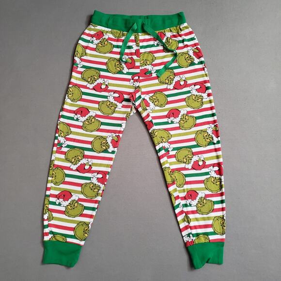 Dr. Seuss The Grinch PJ Set Women's Medium for Christmas Morning Naughty Nice - Picture 3 of 12
